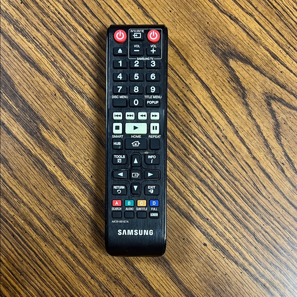 Samsung Black Multi-Function Remote
